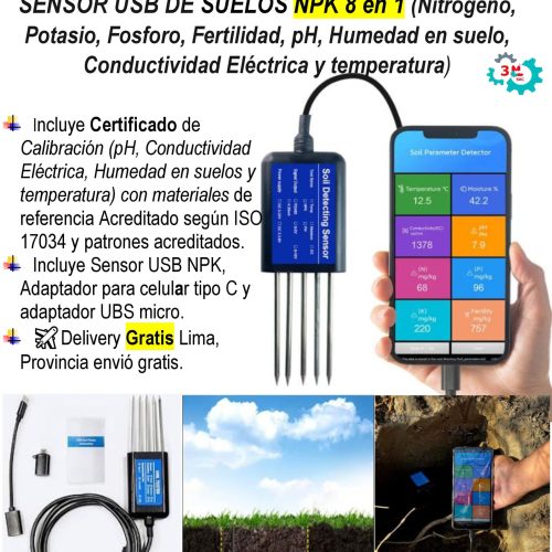 Afiche suelos USB 8 en 1
